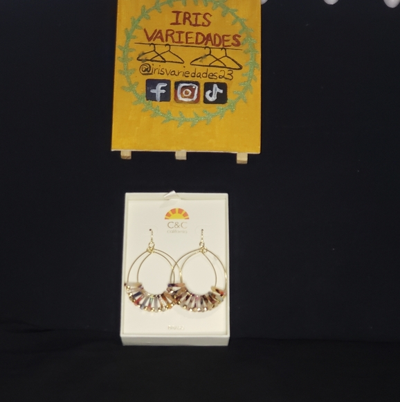 C&C California Jewelry - C&C California Brass Earrings.